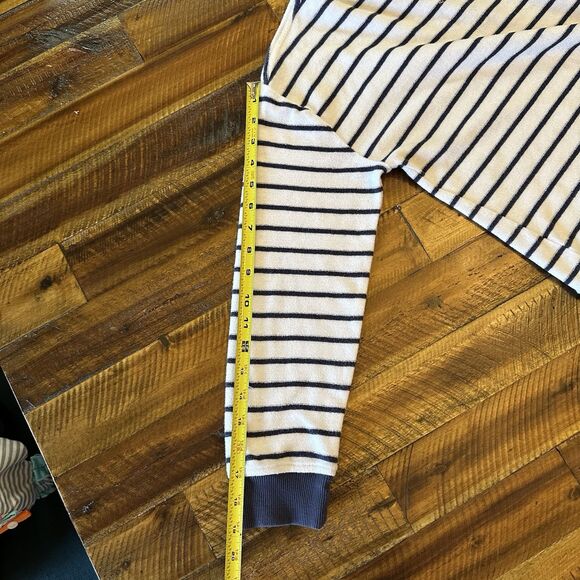 Vineyard Vines French Terry Striped Crewneck Pullover Sweater Size XL 18 - Picture 8 of 8